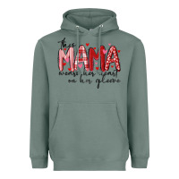Sage this mama wears her heart on her gleeve Heavyweight Hoodie - MaliasSmallBusiness