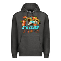 Charcoal Heather 4th grade let's do this Premium Hoodie - JahusDesignShop