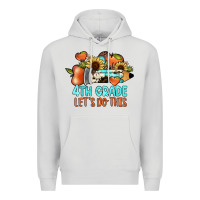 Dove Grey 4th grade let's do this Premium Hoodie - JahusDesignShop