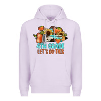 Lilac 4th grade let's do this Premium Hoodie - JahusDesignShop