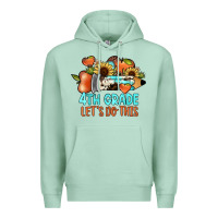 Seafoam 4th grade let's do this Premium Hoodie - JahusDesignShop