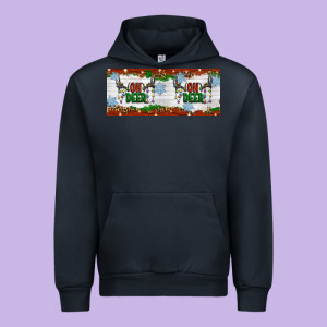 Oh Deer Christmas Urban Hoodie Designed By Artiststas