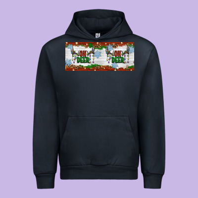 Oh Deer Christmas Urban Hoodie Designed By Artiststas
