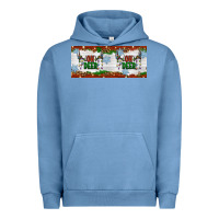 Pigment Pebble Blue oh deer christmas Urban Hoodie - Artiststas