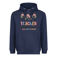 Navy teacher plant seeds that grow forever Heavyweight Hoodie - MaliasSmallBusiness
