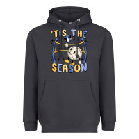 Smoke tis the season volleyball Heavyweight Hoodie - MaliasSmallBusiness