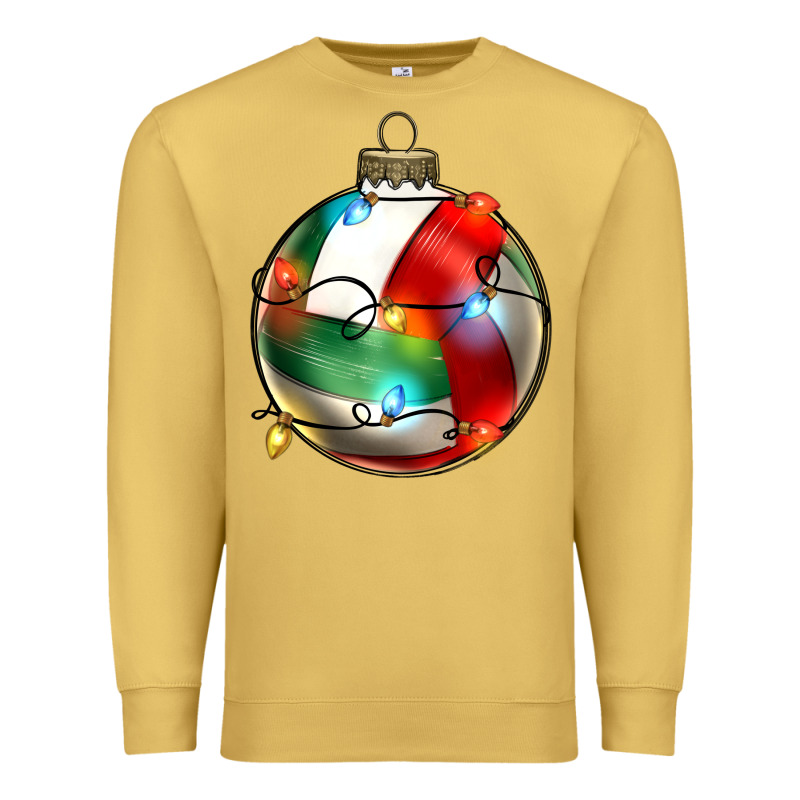 Christmas  Volleyball Premium Sweatshirt by Zillion Design Studio | Teevron