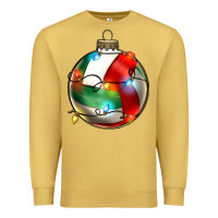 Antique Gold christmas  volleyball Premium Sweatshirt - Zillion Design Studio