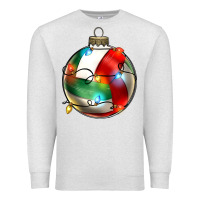 Oatmeal Heather christmas  volleyball Premium Sweatshirt - Zillion Design Studio