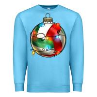 Ocean Blue christmas  volleyball Premium Sweatshirt - Zillion Design Studio