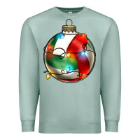 Seafoam christmas  volleyball Premium Sweatshirt - Zillion Design Studio