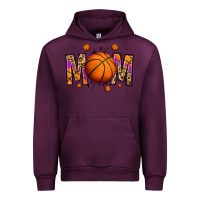 Mauve Wine basketball mom Urban Hoodie - Jasminsmagicworld