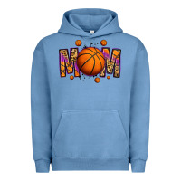 Pigment Pebble Blue basketball mom Urban Hoodie - Jasminsmagicworld