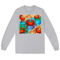 Moon Dust crab Long Sleeve Tee - BarkalooDesign