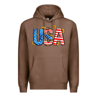 Chestnut usa sunflower Premium Hoodie - AdoDesignShop