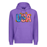 Usa Sunflower Premium Hoodie | Teevron