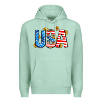 Seafoam usa sunflower Premium Hoodie - AdoDesignShop