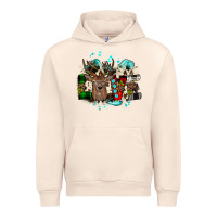 Sandshell love wood slice ornament Urban Hoodie - JahusDesignShop