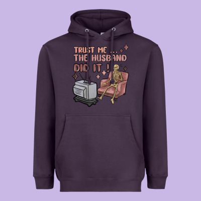 Heavyweight Hoodie trust me the husband did it