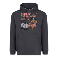 Smoke trust me the husband did it Heavyweight Hoodie - MaliasSmallBusiness