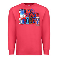 Cardinal red white boozy billie wilder Premium Sweatshirt - texasbilliewilder