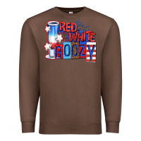 Chestnut red white boozy billie wilder Premium Sweatshirt - texasbilliewilder