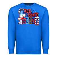 True Royal red white boozy billie wilder Premium Sweatshirt - texasbilliewilder