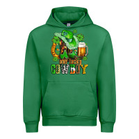 Emerald one lucky  cowboy with hat and boots Urban Hoodie - AdoDesignShop
