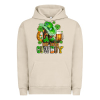 Pigment French Oak one lucky  cowboy with hat and boots Urban Hoodie - AdoDesignShop