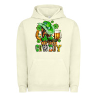Pigment Pistachio one lucky  cowboy with hat and boots Urban Hoodie - AdoDesignShop