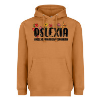Meerkat dslexia awareness month Heavyweight Hoodie - MaliasSmallBusiness
