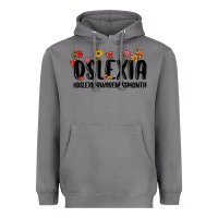 Storm dslexia awareness month Heavyweight Hoodie - MaliasSmallBusiness