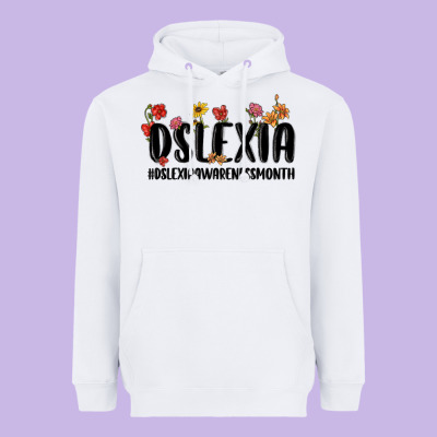 Heavyweight Hoodie dslexia awareness month