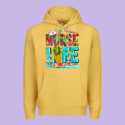 Nurse Life Summer Premium Hoodie Designed By Adodesignshop