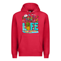 Cardinal nurse life summer Premium Hoodie - AdoDesignShop