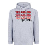 Heather Grey teaching Heavyweight Hoodie - MaliasSmallBusiness