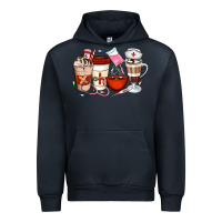 Navy Nurse Coffee Cups Urban Hoodie - Artiststas