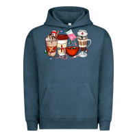 Nurse Coffee Cups Urban Hoodie | Teevron