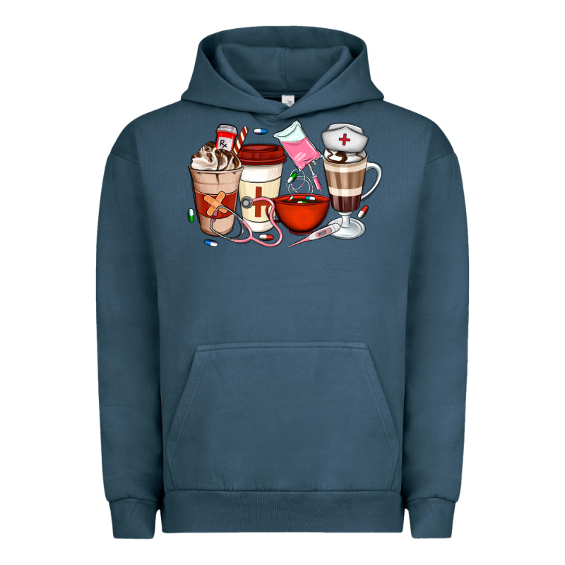 Nurse Coffee Cups Urban Hoodie by Artiststas | Teevron