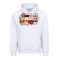 White Nurse Coffee Cups Urban Hoodie - Artiststas