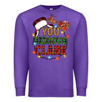 Purple you serious clark Premium Sweatshirt - Zillion Design Studio