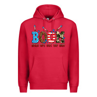 Cardinal boom bitch get out the way Premium Hoodie - AdoDesignShop