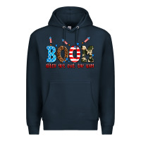 Navy boom bitch get out the way Premium Hoodie - AdoDesignShop