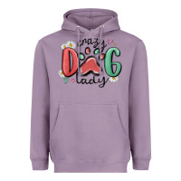 Lavender crazy dog lady Heavyweight Hoodie - MaliasSmallBusiness