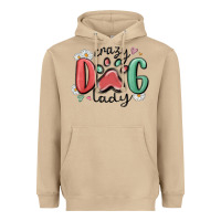 Mushroom crazy dog lady Heavyweight Hoodie - MaliasSmallBusiness
