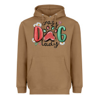 Toasted Coconut crazy dog lady Heavyweight Hoodie - MaliasSmallBusiness