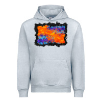 Heather Grey halloween bat background Urban Hoodie - BundleAndBundleShop