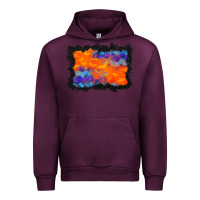 Mauve Wine halloween bat background Urban Hoodie - BundleAndBundleShop