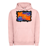 Pigment Salmon halloween bat background Urban Hoodie - BundleAndBundleShop