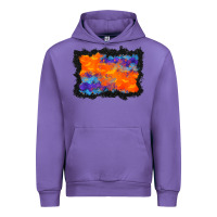 Tulip halloween bat background Urban Hoodie - BundleAndBundleShop